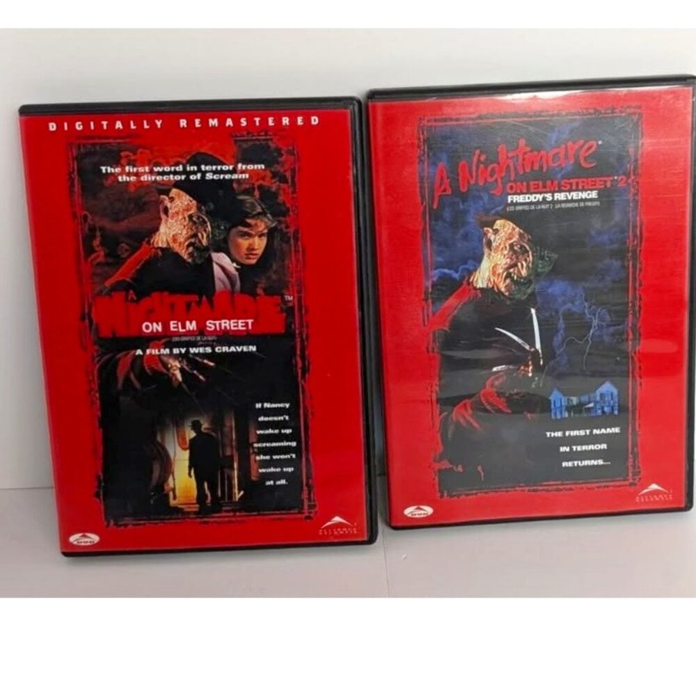 Nightmare on Elm Street 1 & 2 DVD